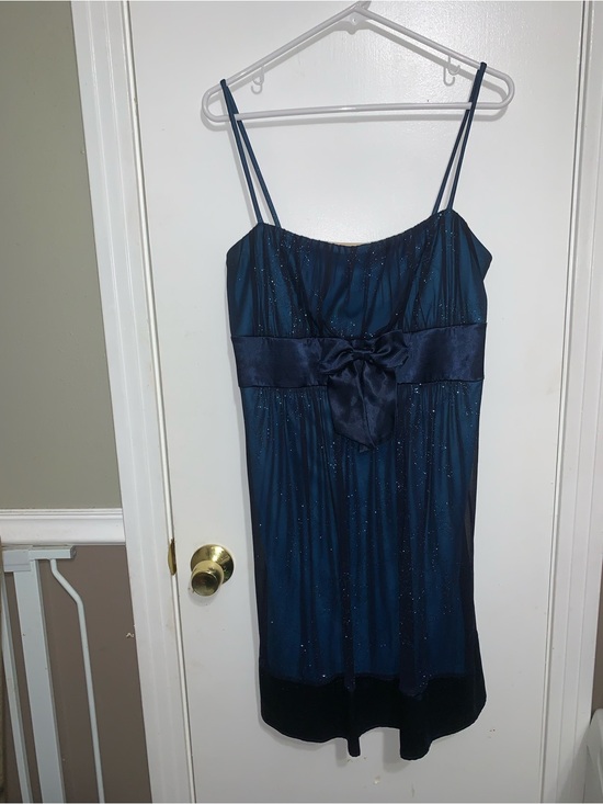 Taboo Dresses & Skirts - Vintage Y2K Taboo XL Glitter Mesh Bow Whimsigoth Fairy Dress